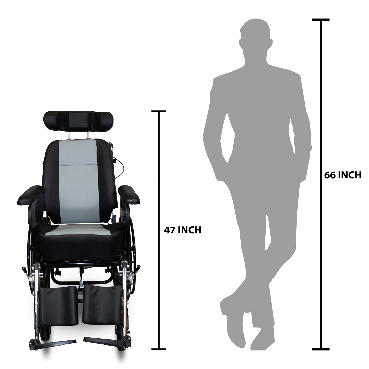ARREX FABIO - RECLINNING WHEELCHAIR
