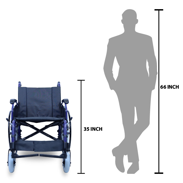 ARREX HARVEY - HEAVY DUTY STEEL WHEELCHAIR