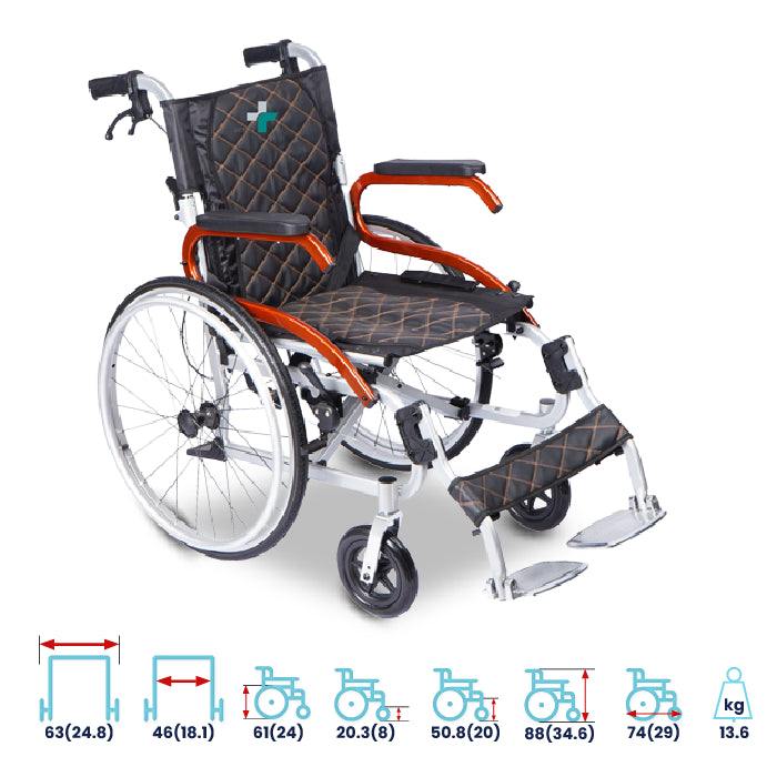 ARREX DARIA - PREMIUM ALUMINIUM WHEELCHAIR