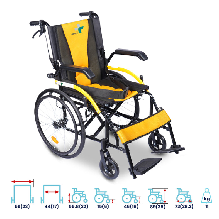 ARREX PULSE - PREMIUM ALUMINIUM WHEELCHAIR