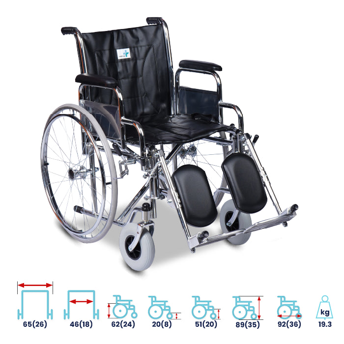 ARREX SAVINA - PREMIUM STEEL WHEELCHAIR
