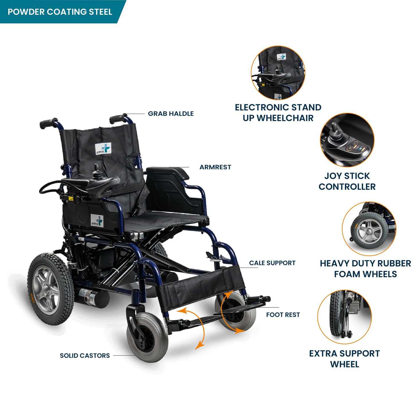 ARREX TAMAR POWER ELECTRIC - POWER WHEELCHAIR