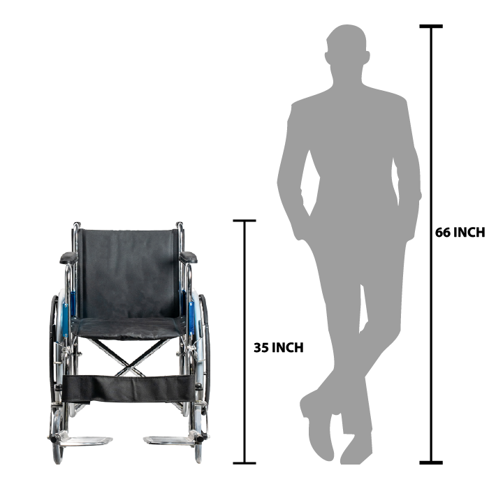 ARREX TOMMY MAG - BASIC STEEL WHEELCHAIR