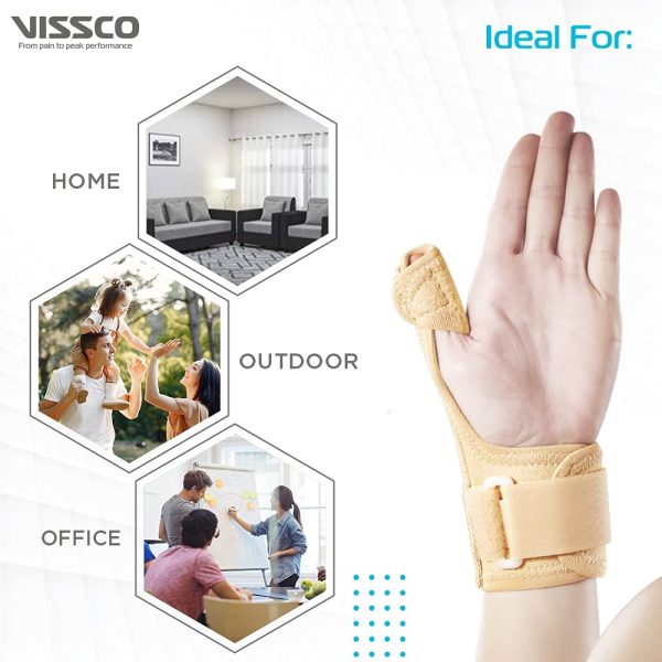 VISSCO THUMB SPICA SPLINT UNIVERSAL – P.C. NO. 0643