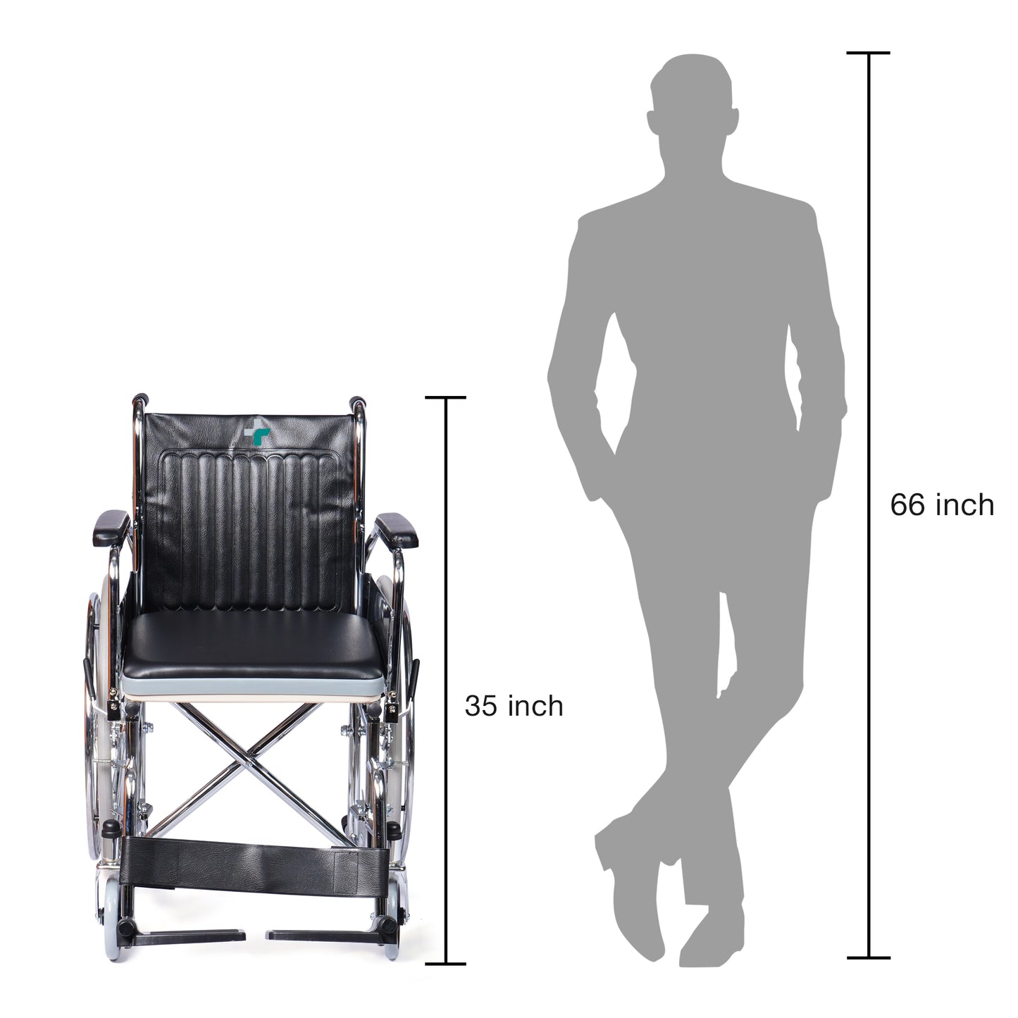 ARREX EZIO - COMMODE WHEELCHAIR