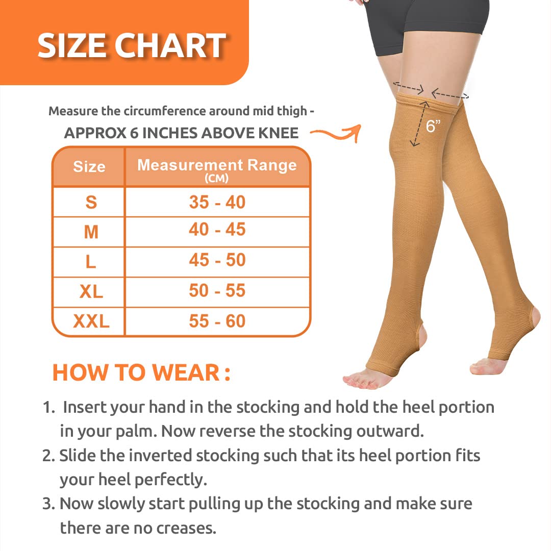 VISSCO Varicose Vein Stockings - P.C.No. 0707