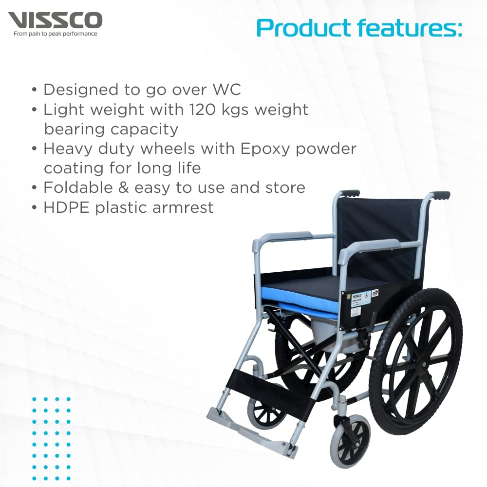 VISSCO RODEO VEER COMFORT WHEELCHAIR - P.C.NO. 9986