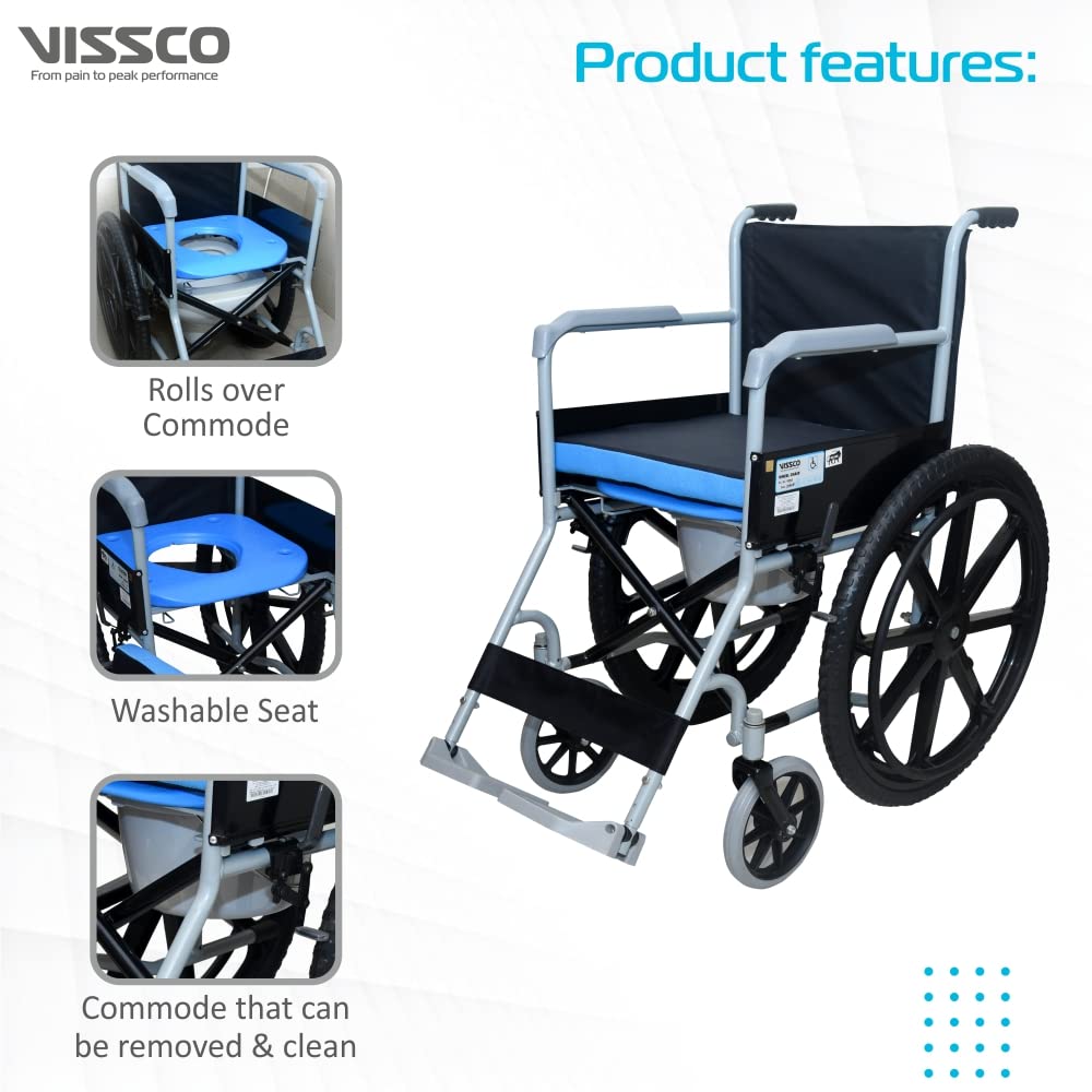 VISSCO RODEO VEER COMFORT WHEELCHAIR - P.C.NO. 9986