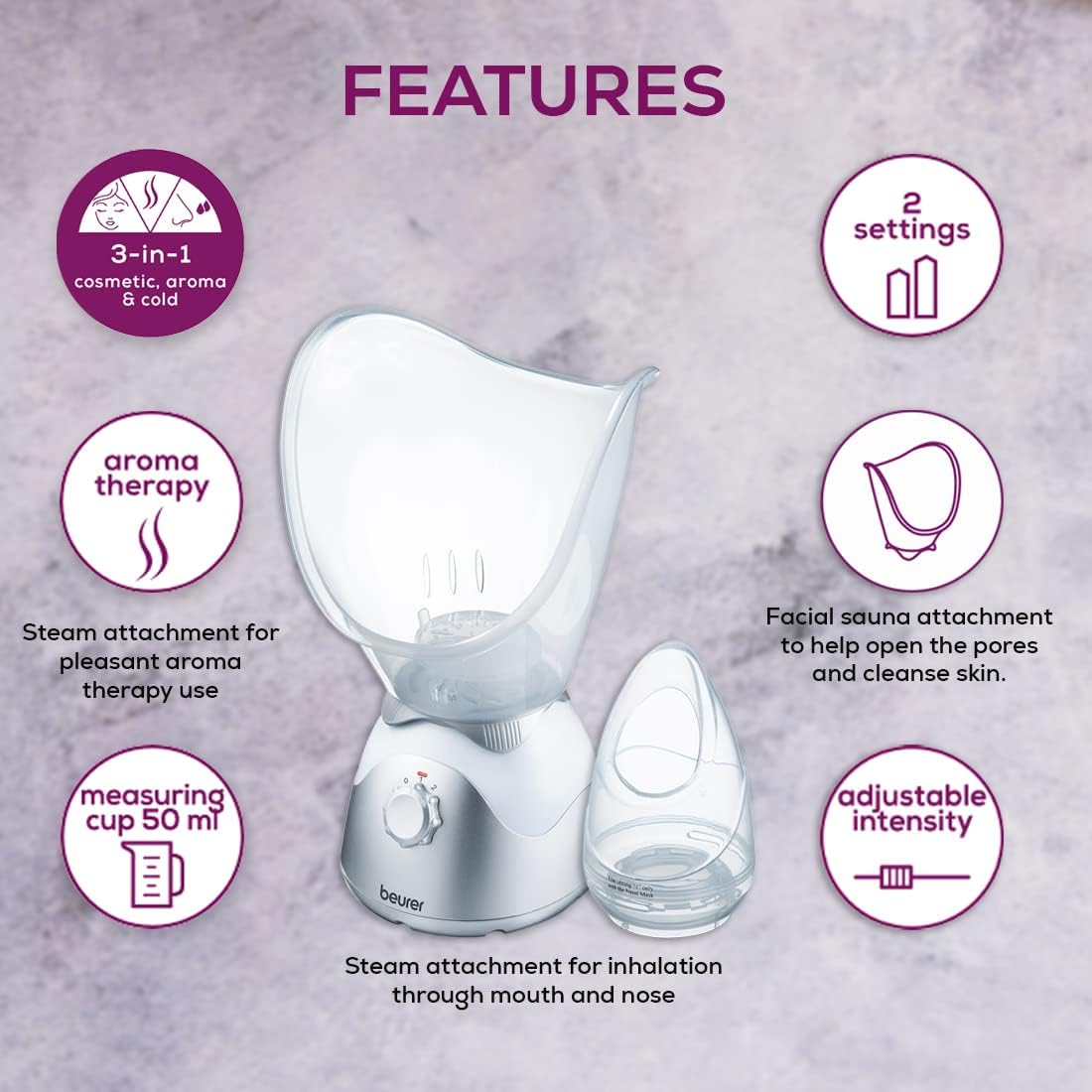 BEURER FS-50 FACIAL SAUNA