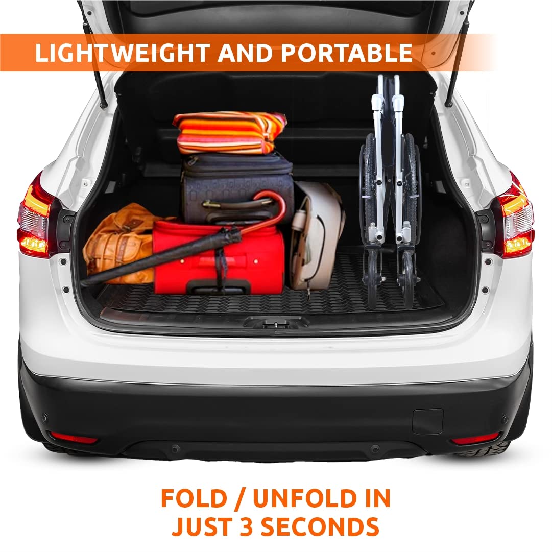 VISSCO RODEO VEER WHEELCHAIR WITH MAG WHEEL - P.C.NO. 9985