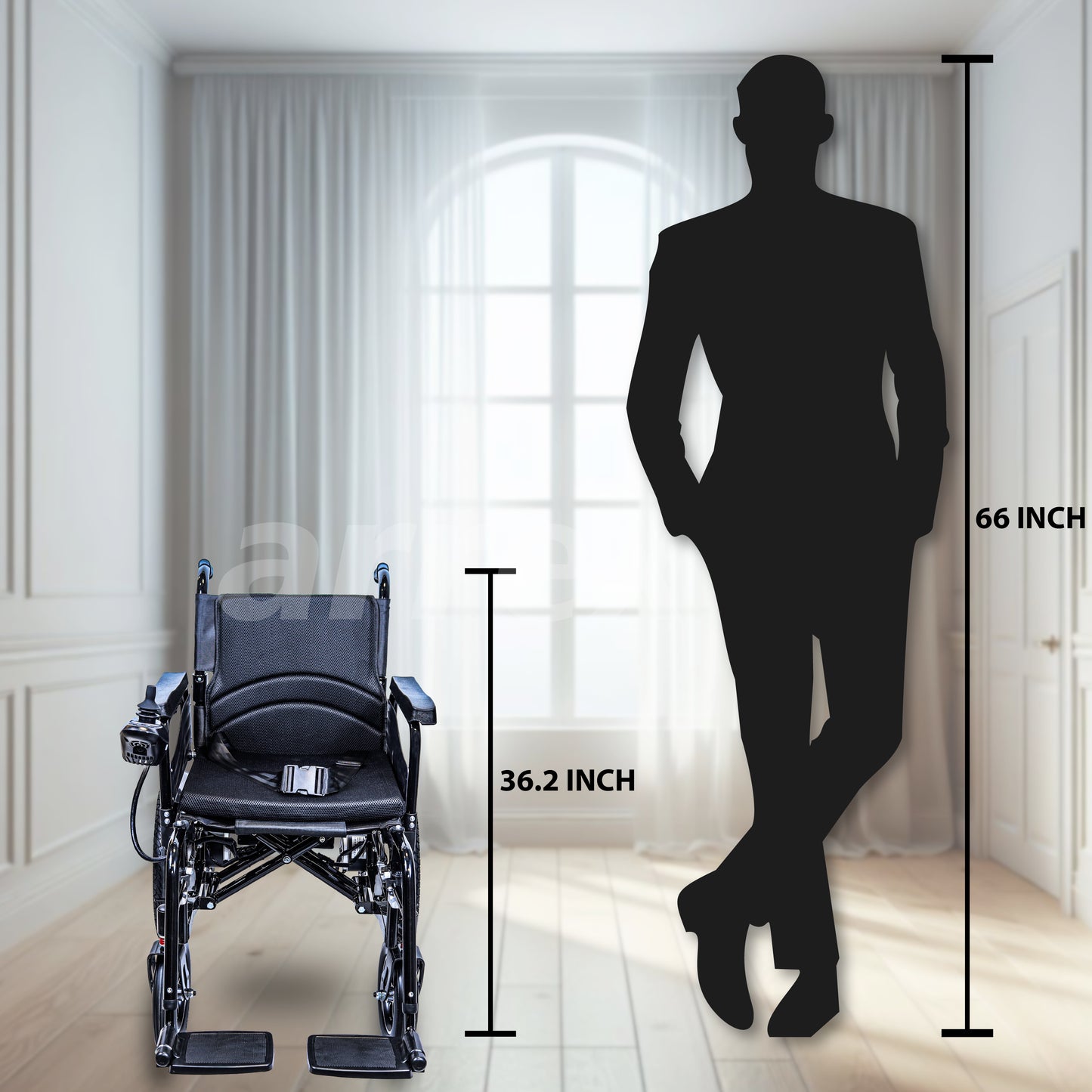 ARREX Cooper Automatic Power Wheelchair