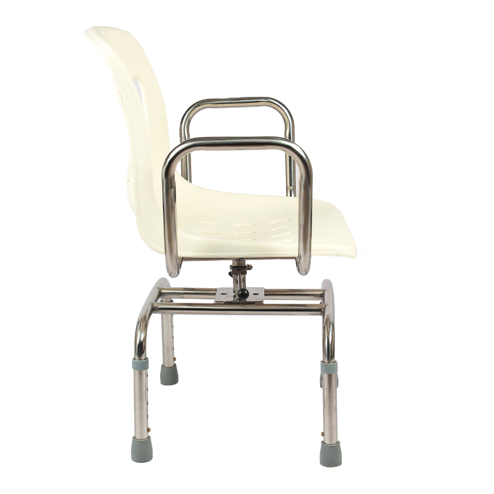 ARREX LA80 BATH BENCH -  ADJUSTABLE HEIGHT FOR ULTIMATE BATHROOM CONVENIENCE