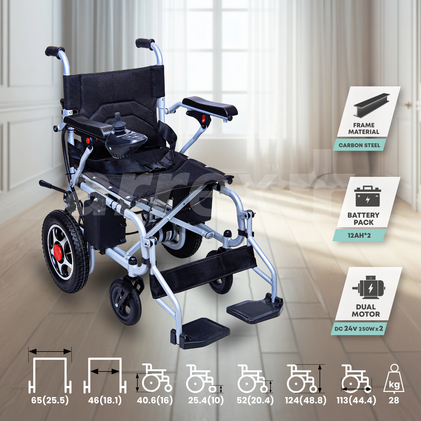 ARREX Lucy Automatic Power Wheelchair