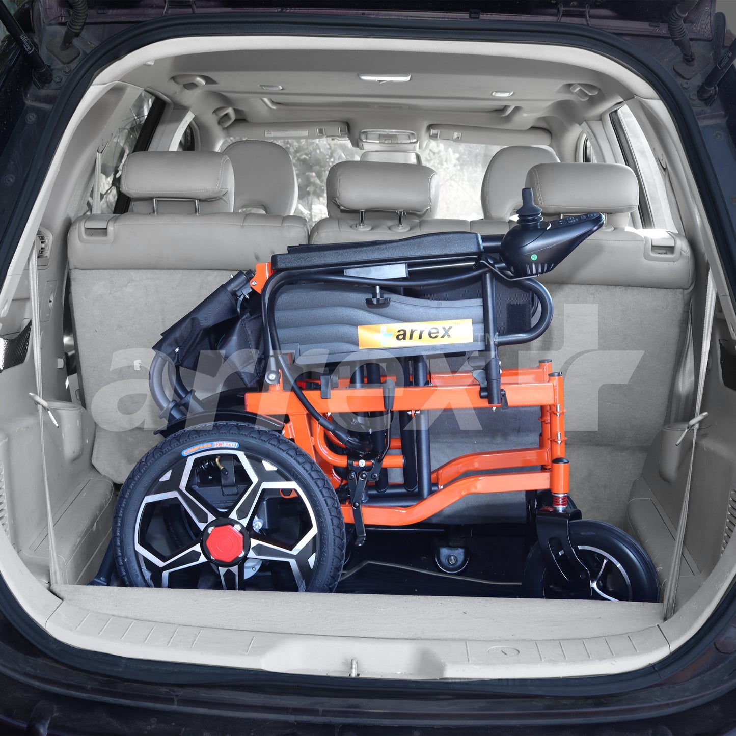 ARREX Rust Automatic Power Wheelchair