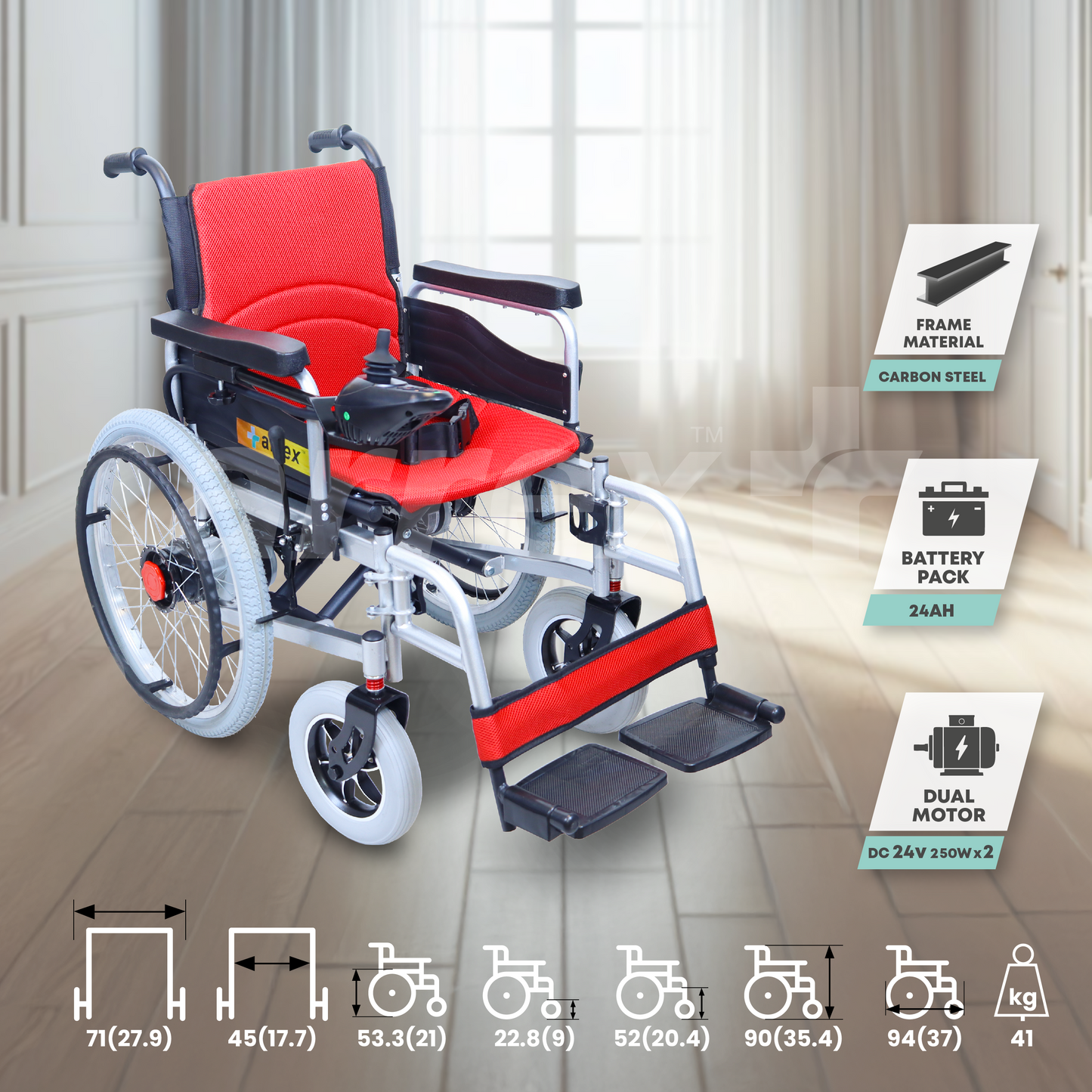 ARREX Scott  Automatic Power Wheelchair
