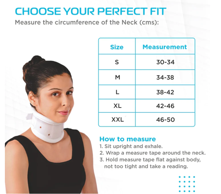 VISCCO NEW FIRM CERVICAL COLLAR – ADJ. - P.C.0309