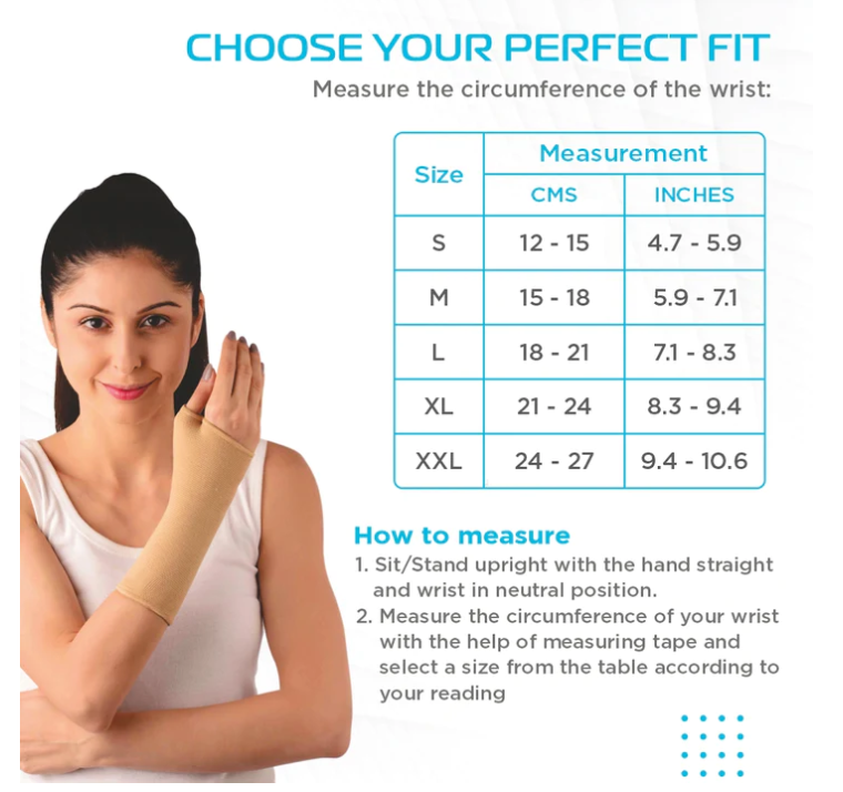 VISSCO ELASTIC PULLOVER WRIST SUPPORT – P.C. NO. 0627