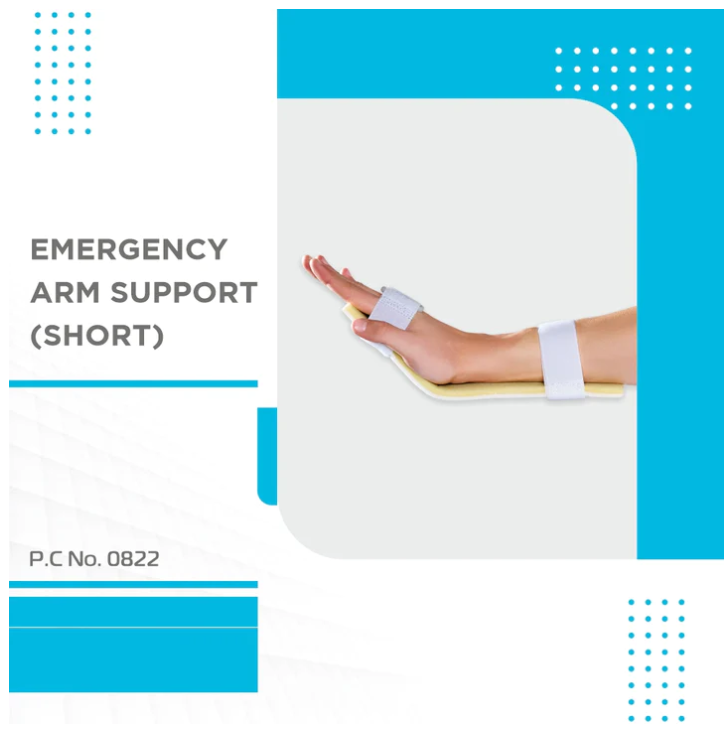 VISSCO Emergency Splint Short Arm – P.C. No. 0822/21