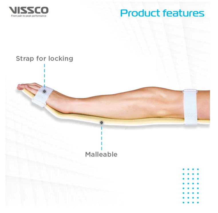 VISSCO Emergency Splint Short Arm – P.C. No. 0822/21
