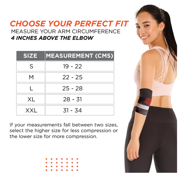 VISSCO ELBOW SUPPORT WITH VELCRO STRAP – PC. NO. 2620