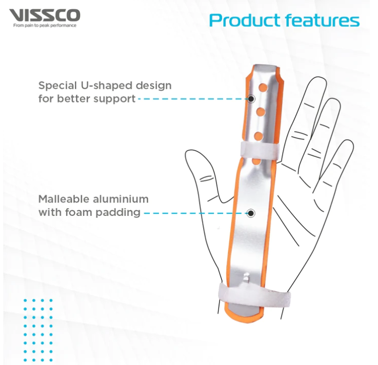 VISSCO FINGER SPLINT LONG- P.C.NO. 0631