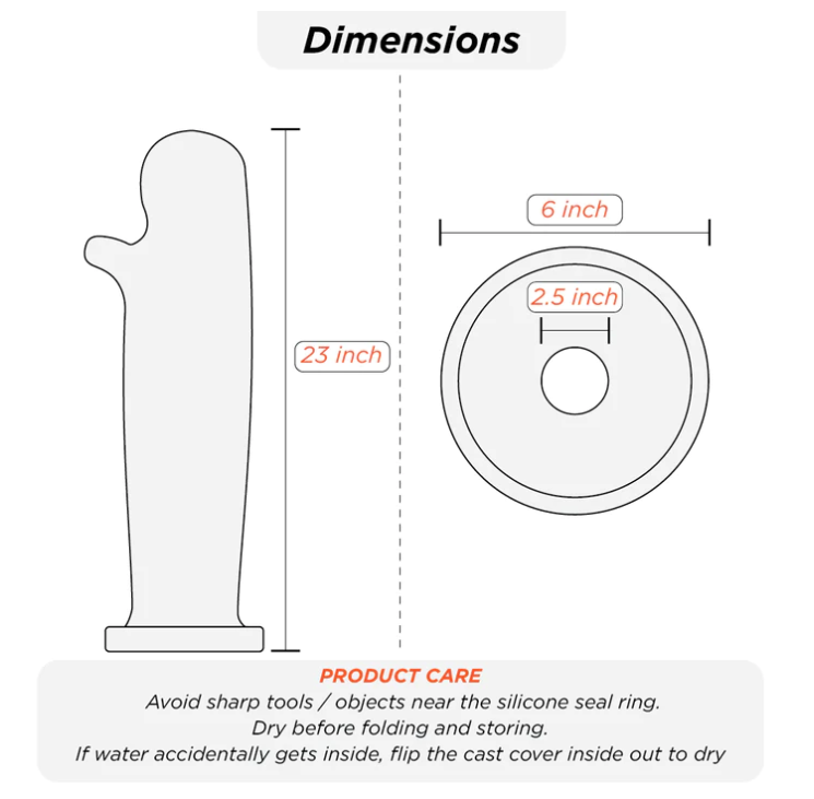 VISSCO Cast Cover Arm (From Wrist to Upper Arm) - P.C.No. 0827