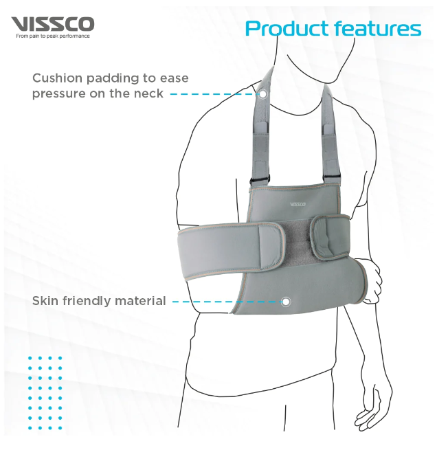 VISSCO P.C.NO. 0806 SHOULDER IMMOBILIZER