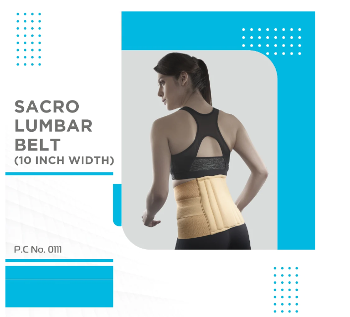 VISSCO P.C.NO. 0111 SACRA LUMBAR BELT 10"
