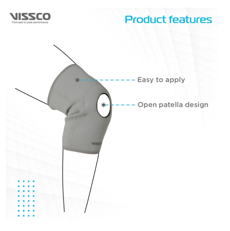 VISSCO NEOPRENE KNEE BRACE / PATELLA - P.C.NO. 1403