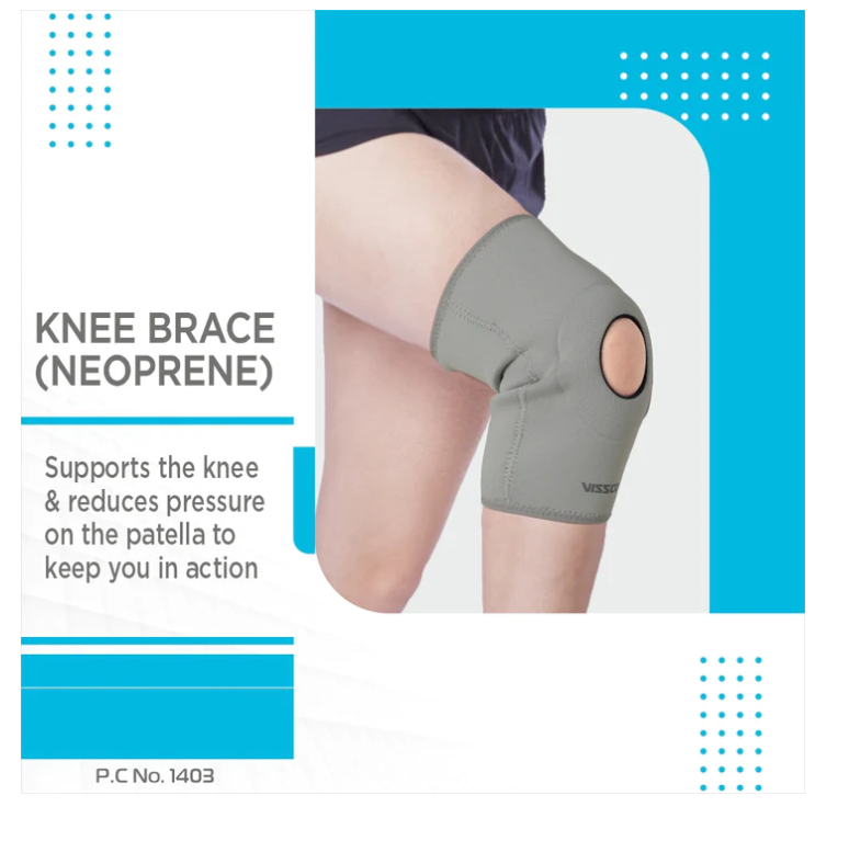 VISSCO NEOPRENE KNEE BRACE / PATELLA - P.C.NO. 1403