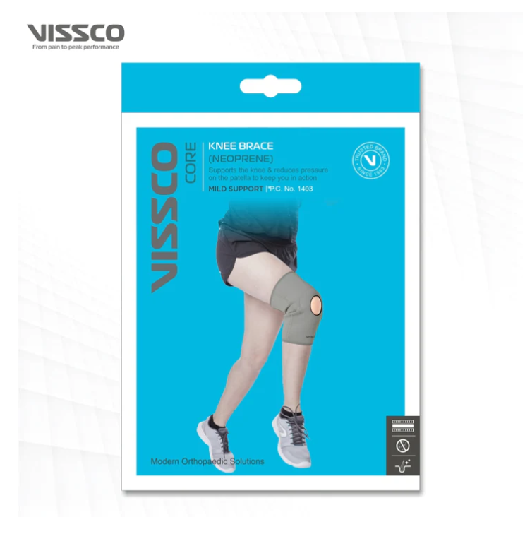 VISSCO NEOPRENE KNEE BRACE / PATELLA - P.C.NO. 1403
