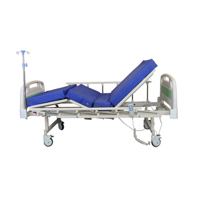 ARREX THEO HOSPITAL-GRADE BED: ELECTRONIC ADJUSTMENT, SIDE RAILINGS, MATTRESS, REMOTE CONTROL