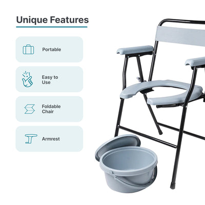ARREX V20U BASIC COMMODE CHAIR