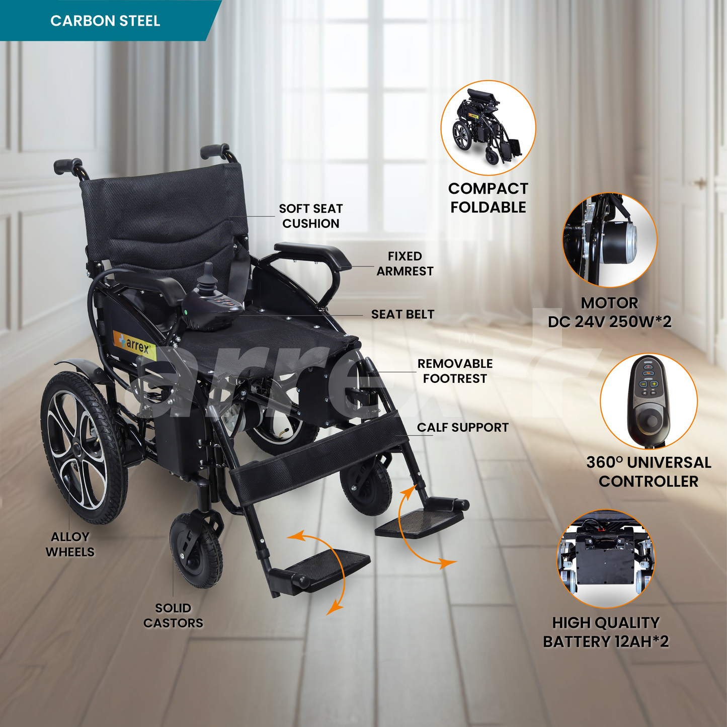 ARREX Walter Automatic Power Wheelchair