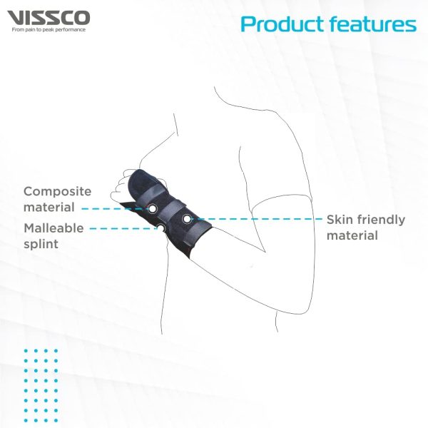 VISSCO COCK-UP SPLINT UNIVERSAL β PC. NO 0641