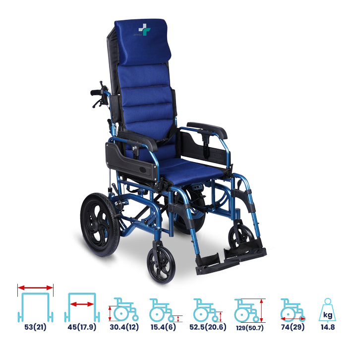 ARREX SAMSON - RECLINNING WHEELCHAIR