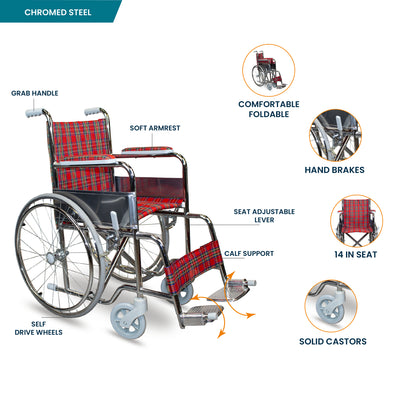 ARREX ELMO WHEELCHAIR - FOR KIDS AND YOUNG ADULT
