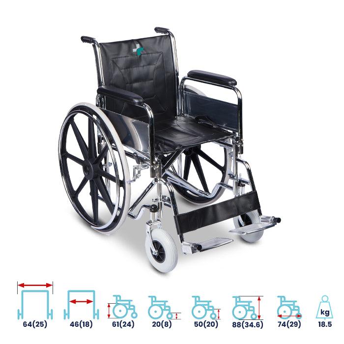 ARREX MARTIN - PREMIUM STEEL WHEELCHAIR