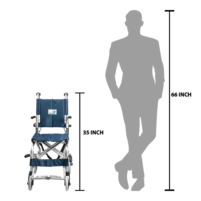 ARREX TINO-X - COMPACT ALUMINIUM WHEELCHAIR