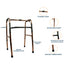 ARREX M50 WALKER - EASY CRISS-CROSS WALKING, FOLDABLE LEVER, LIGHTWEIGHT