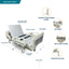ARREX JANE HOSPITAL 5 FUNCTION BED