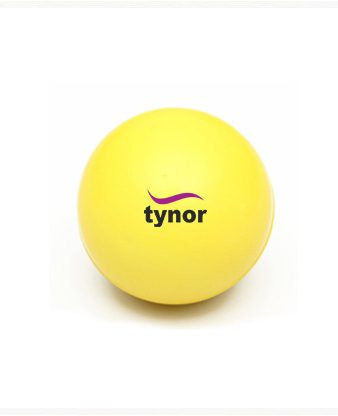 TYNOR H-05 EXERCISING BALL PU, YELLOW