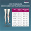 TYNOR I-16 COMPRESSION GARMENT LEG BELOW KNEE OPEN TOE, BEIGE, 1 PAIR