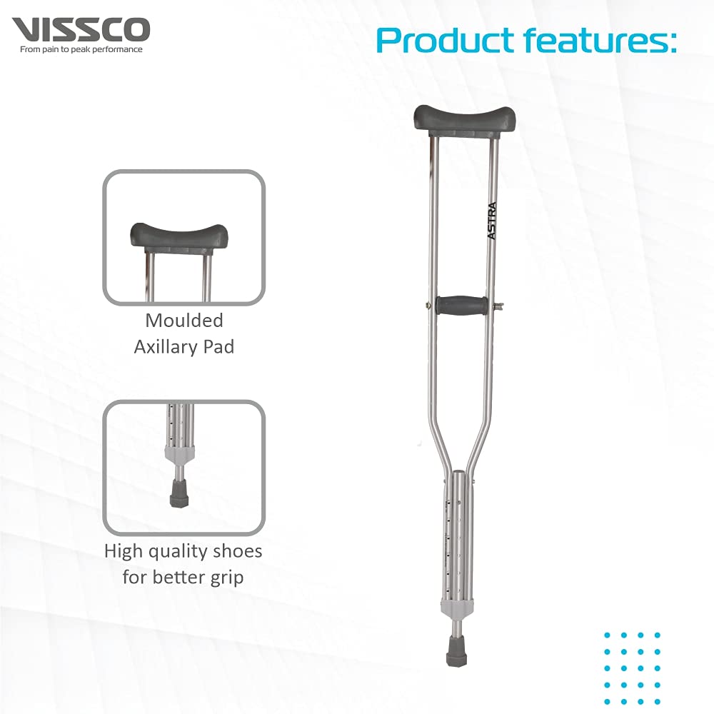 VISSCO Astra Under Arm Crutches