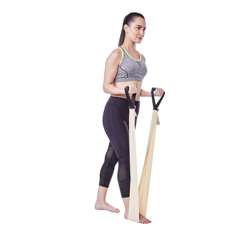 VISSCO Activeband-Physical Resistance Bands (With New Soft Handles as Attachment) P.C. No. H1053(4053) GD