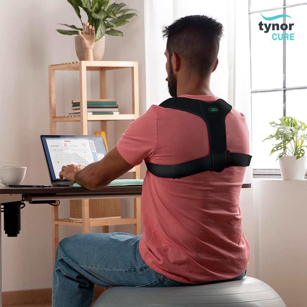 TYNOR A-38 Posture corrector Sleek, for men women Adjustable