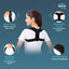 TYNOR A-38 Posture corrector Sleek, for men & women | Adjustable Back Support for Improving Posture & Relieving Back Pain And Shoulder Support Belt