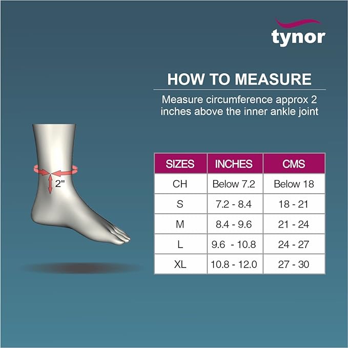 TYNOR D-02 ANKLE BRACE WITH LACE