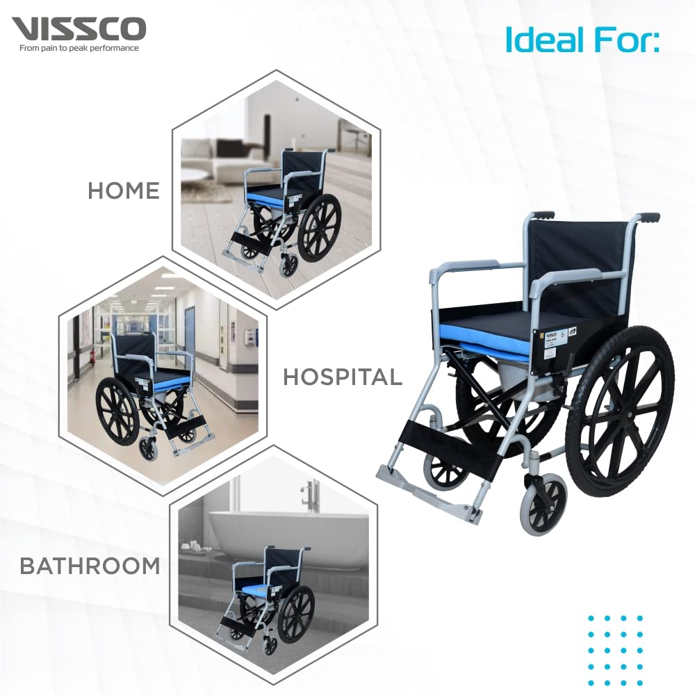 VISSCO RODEO VEER COMFORT WHEELCHAIR - P.C.NO. 9986