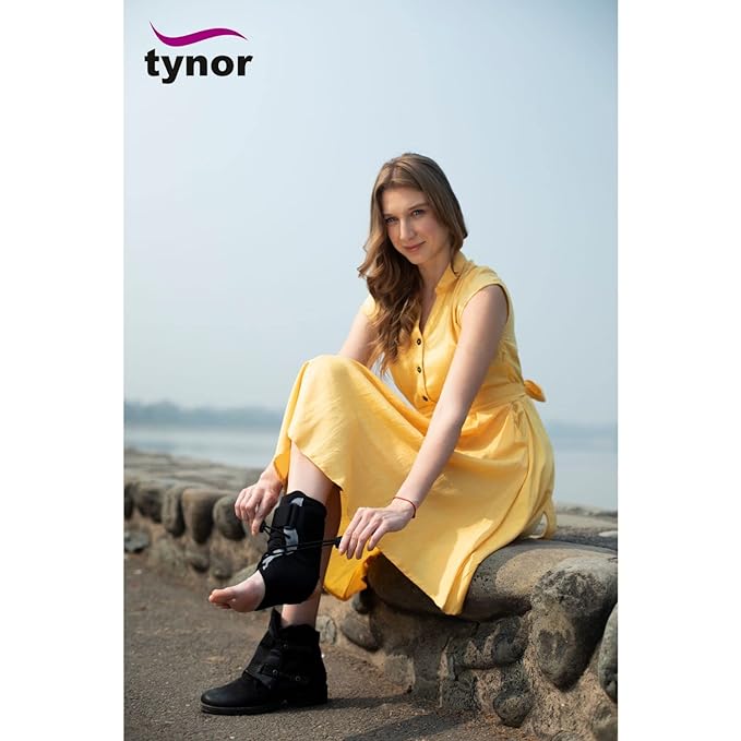 TYNOR D-02 ANKLE BRACE WITH LACE